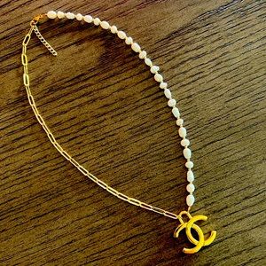 Authentic Chanel Charm Repurposed Necklace